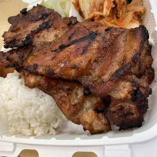BBQ Chicken Plate