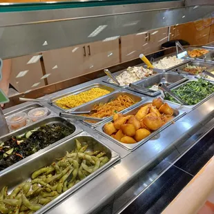 Variety of choices for sides