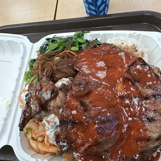 Spicy BBQ Pork Plate