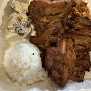 Mini BBQ Chicken Plate