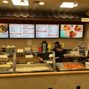 8:30 pm and workers are cleaning up and ready to leave.