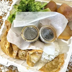 Fried Man Doo Plate.