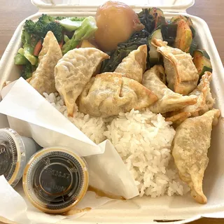 Fried Man Doo Plate