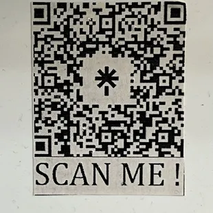 This is their QR code menu
