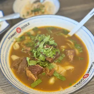 Spicy Beef Noodle Soup