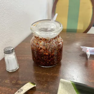 Chili oil