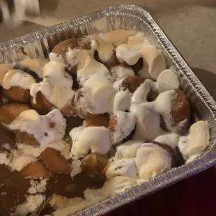 Yummy yams (pictured in half pan)