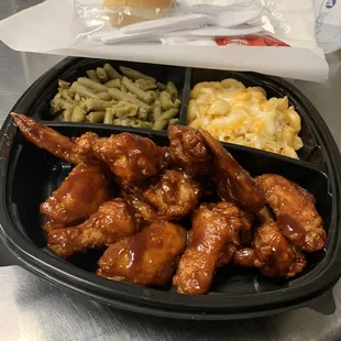 Wing dinner (carryout menu)