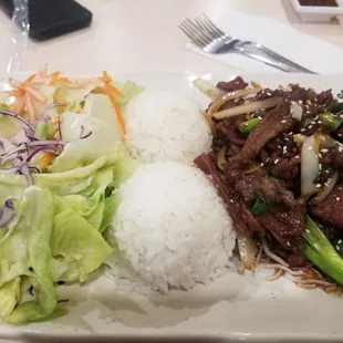 Mongolian beef