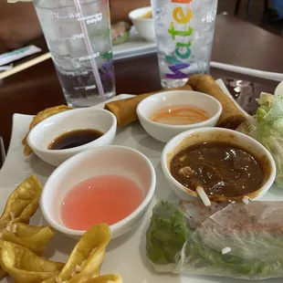 Appetizer sampler