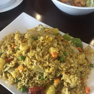 Pineapple fried rice