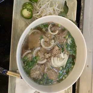 P12. Grilled Beef Pho