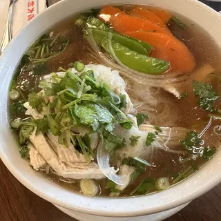 Large Pho GA - Chicken Noodle Soup and Veggie