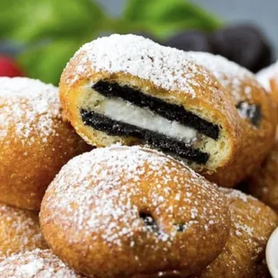 donuts, food, dough desserts