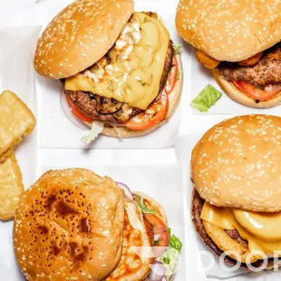 All kind of burger