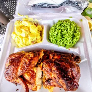 Loved it! Half chicken all white meat