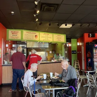 diners in a restaurant