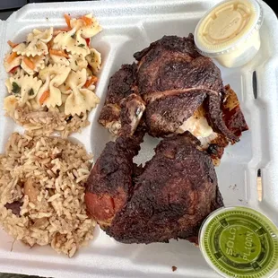 Half Mix - Chicken &amp; both sauces were fantastic!! Yum!! Sides weren&apos;t bad but pretty average.
