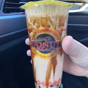 Brown Sugar Milk Boba Tea
