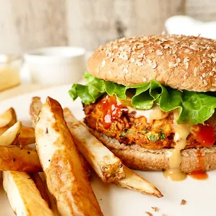 Vegan Masala Burger