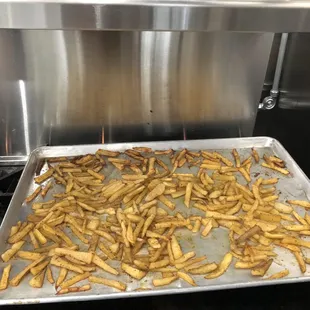 Oven roasted fries