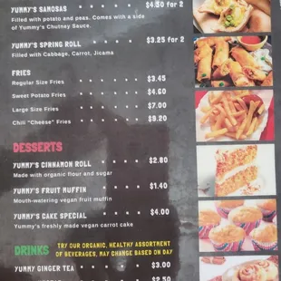 Menu Side 2