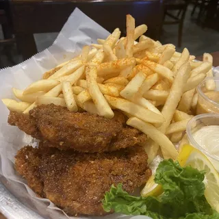 Fried Soft-Shell Crab Platter