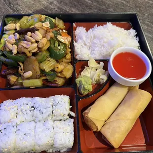 Bento Box Special Dinner
