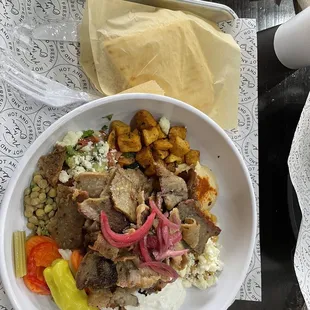 Grain bowl, little bit of everything and so filling