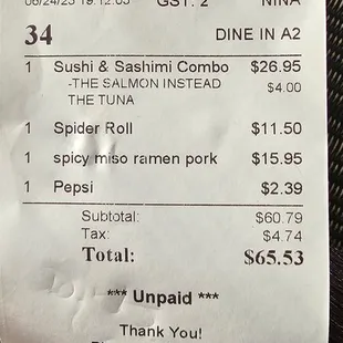Got charged $4 extra and I didn't even get all salmon!!!