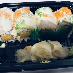 Dancing Yellowtail Roll