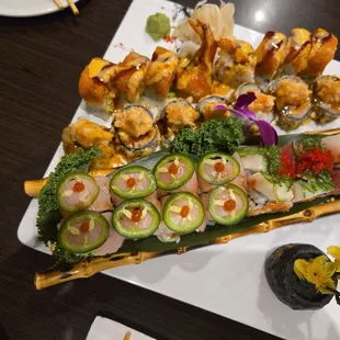 sashimi, sushi and sashimi, food, sushi