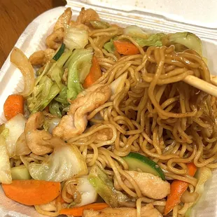 Chicken Yaki Soba