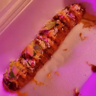 Crispy rice appetizer