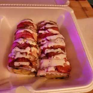 Strawberry roll