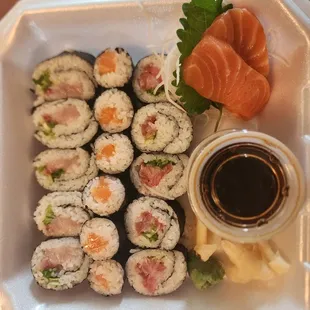 food, sashimi, sushi, sushi and sashimi