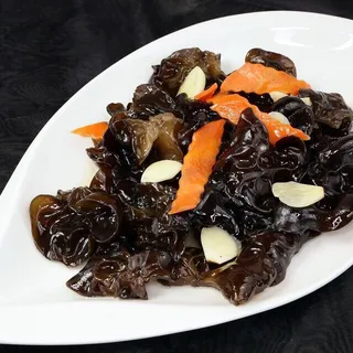 Black Fungus with Cilantro or Garlic