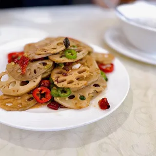 Lotus Root with Chili Pepper