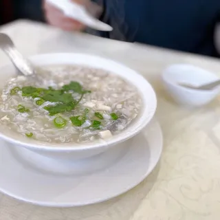 Seafood with Tofu Soup