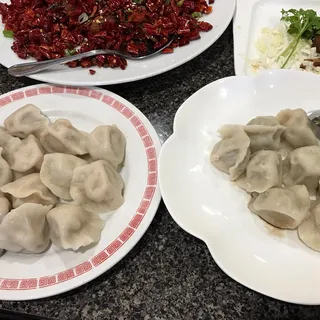 Leek Pork Dumplings (12)