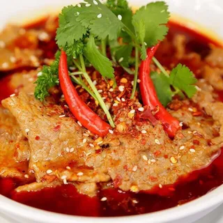 Poached Beef, Lamb in Chili Broth