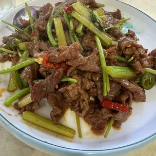 Szechuan Sauteed Beef