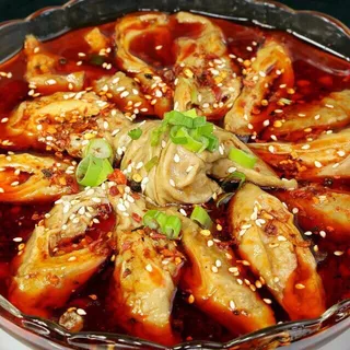 Poached Intestines in Hot Broth