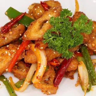 Dry Stir-fry Intestine