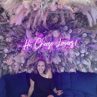 A cute photo opportunity within the store