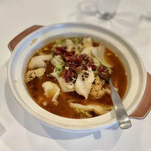 H5 - Boiled Sliced Fish in Hot Sauce