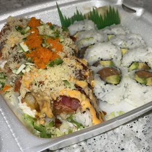 Takeout King Kong &amp; Alaska Rolls