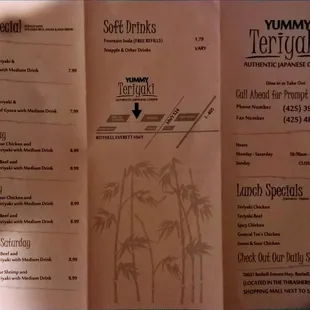 Menu Front