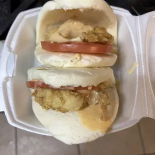 Fried Chicken buns