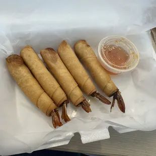 013. Shrimp In Blanket